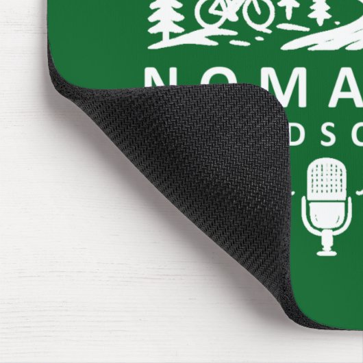 Nomadic Soundscapes - Elegant Mouse Pad Mousepad (Ecke)
