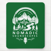 Nomadic Soundscapes - Elegant Mouse Pad Mousepad (Vorne)