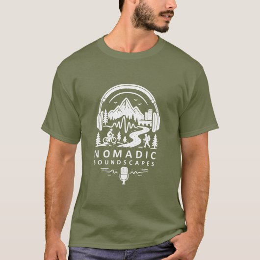Nomadic Soundscapes - Official T-Shirt D1 (Vorderseite)