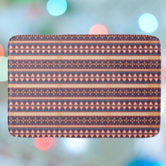 Nomadische Threads | Aztec Pattern Bath Mat Badematte