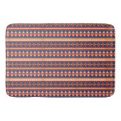 Nomadische Threads | Aztec Pattern Bath Mat Badematte (Vorderseite)