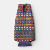 Nomadische Threads | Aztec Pattern Beverage Cooler Flaschenkühler (Rückseite)