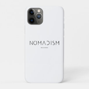 Nomadism Records Schwarzes Logo Case-Mate iPhone Hülle