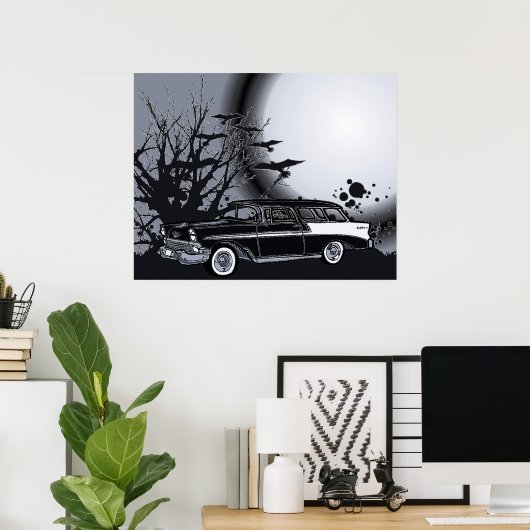 Nomadposter Poster (Heimbüro)