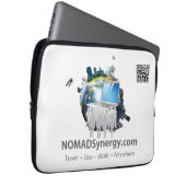 NOMADSynergy - Laptop-Sieb 13" Laptopschutzhülle (Vorne Rechts)