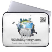 NOMADSynergy - Laptop-Sieb 13" Laptopschutzhülle (Vorderseite)