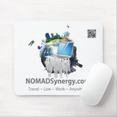 NOMADSynergy - Maus-Pad Mousepad (Mit Mouse)