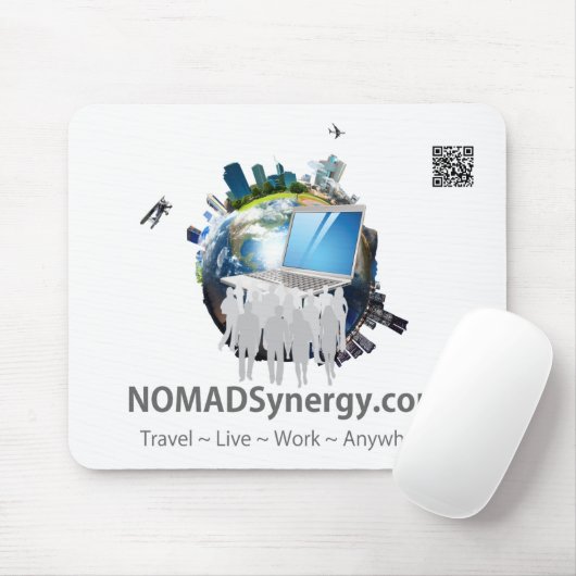 NOMADSynergy - Maus-Pad Mousepad (Mit Mouse)