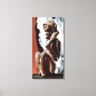 Nomali-Figur des Mende-Stammes Leinwanddruck