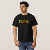 Nombres de Dios, Yahweh, Hebrew T-Shirt (Vorne ganz)