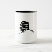 Nome Alaska Kaffee-Tasse Tasse (Zentrum)