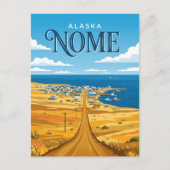 Nome (Alaska) Postkarte (Vorderseite)