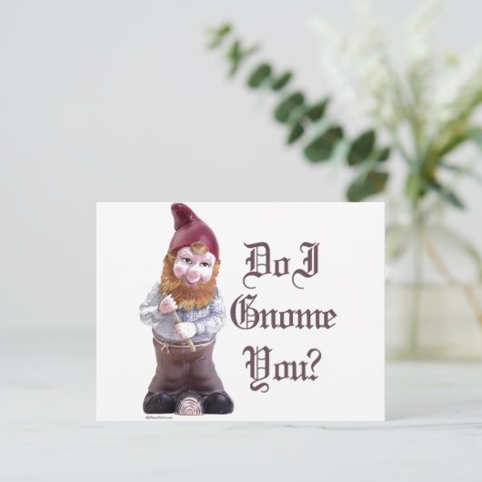 Nome ich dich postkarte (Stehend Vorderseite)