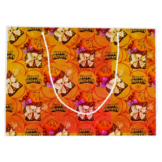 Nomo Halloween Große Geschenktüte (Rückseite)