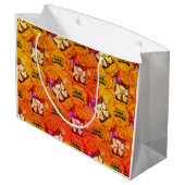 Nomo Halloween Große Geschenktüte (Rückseite Schrägansicht)