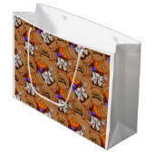 Nomo Halloween Große Geschenktüte (Vorderseite Schrägansicht)