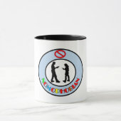 NOMOPHOBISCHE Tasse (Zentrum)