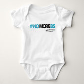 #NOMOREBS BABY STRAMPLER (Vorderseite)