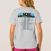 #NOMOREBS T - Shirt WALK Tour (Rückseite)