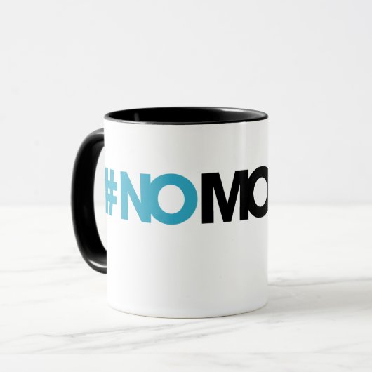 #NOMOREBS Tasse (Vorderseite Links)