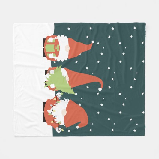 Nomos navideños fleecedecke (Vorderseite (Horizontal))
