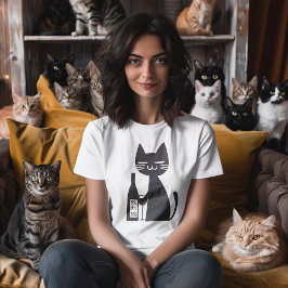Nomu Neko - Die ultimative Weinkatze Tri-Blend Shirt