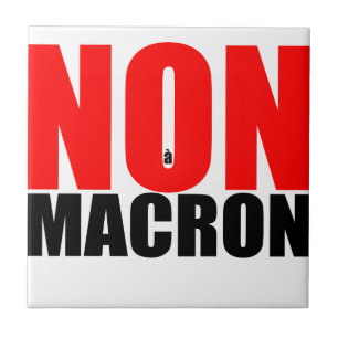 NON à MACRON Fliese