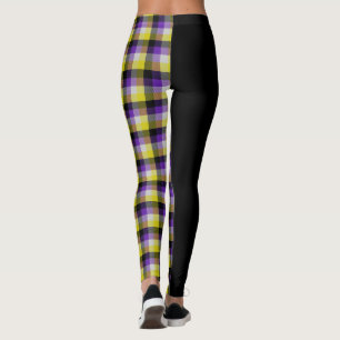 Non Binäres Karo Leggings