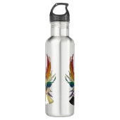 Non-binary Faerie Edelstahlflasche (Vorderseite)