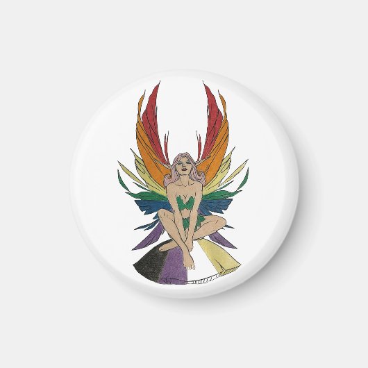 Non-binary Faerie Magnet (Vorne)