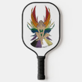 Non-binary Faerie Pickleball Schläger (Vorderseite)