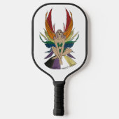 Non-binary Faerie Pickleball Schläger (Rückseite)