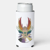 Non-binary Faerie Selters Dosenkühler (Seltzer Vorderseite)