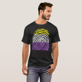 Non Binary Fingerprint T-Shirt (Vorne ganz)