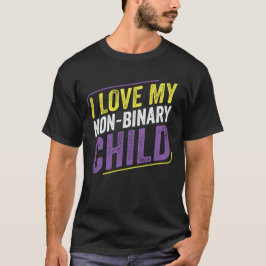 Non-Binary-I-Liebe meiner Non-Binary Child LGBT Mo T-Shirt