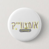 "Non-Binary" in Yiddish Button (Vorderseite)