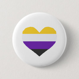 Non-Binary-Pride-Abzeichen Button