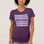 Non-Binary-Pride-T - Shirt (Vorderseite)