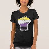 Non-Binary-Pride-T - Shirt (Vorderseite)