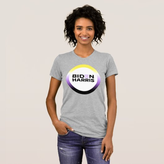 Non-Binary-Pride-T - Shirt (Vorne ganz)