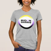 Non-Binary-Pride-T - Shirt (Vorderseite)