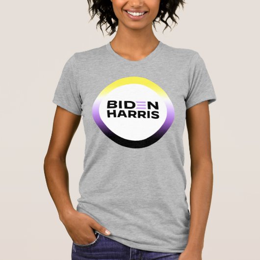 Non-Binary-Pride-T - Shirt (Vorderseite)