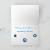 Non-Denominational Happy Holidays Card Feiertagskarte (Innenseite)