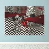 Non-Euclidean Shift №1 Leinwanddruck (Insitu (Holzboden))