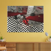 Non-Euclidean Shift №1 Leinwanddruck (Insitu (Wohnzimmer))