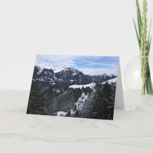 Non-fictionnal season feiertagskarte (Vorderseite)