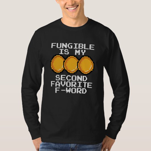 Non Fungible Token Cryptocurrency Blockchain Trade T-Shirt (Vorderseite)