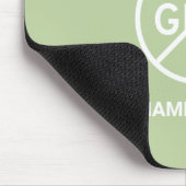 Non-GMO eco friendly natural branding customized Mousepad (Ecke)