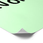 Non-Hodgkin-Lymphom-Bewusstsein: Schmetterling Poster (Ecke)