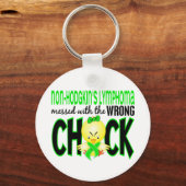 Non-Hodgkin-Lymphom, das vom falschen Schwanz ausg Schlüsselanhänger (Vorderseite)